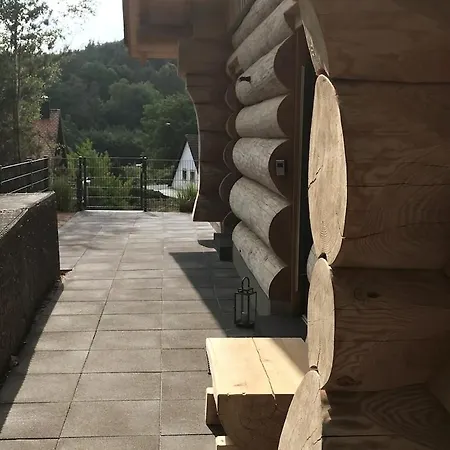 Ferienhaus Blockhaus In Herrlicher Umgebung Darstein
